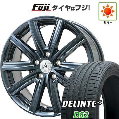 【新品国産車用5穴114.3】 夏タイヤ ホイール4本セット 205/65R15 デリンテ DS2(限定) テクノピア アフロディーテ MZ 6J 15インチ(送料無料)