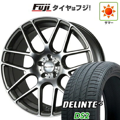 【新品国産車用5穴114.3】 夏タイヤ ホイール4本セット 235/35R19 デリンテ DS2(限定) MLJ ハイペリオン CVM 8.5J 19インチ(送料無料)