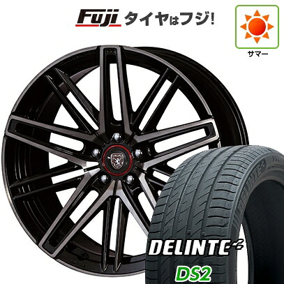 【新品国産車用5穴114.3】 夏タイヤ ホイール4本セット 225/45R19 デリンテ DS2(限定) クリムソン クラブリネア カッサーノ FF 8.5J 19インチ(送料無料)