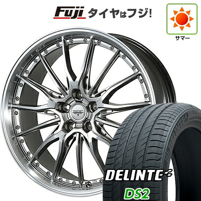 【新品国産車用5穴100】 夏タイヤ ホイール4本セット 215/45R17 デリンテ DS2(限定) トピー ドルフレン ヒューバー 7J 17インチ(送料無料)