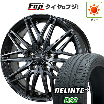 【新品国産車用5穴100】 夏タイヤ ホイール4本セット 225/60R17 デリンテ DS2(限定) トピー シビラ NEXT W45 7J 17インチ(送料無料)