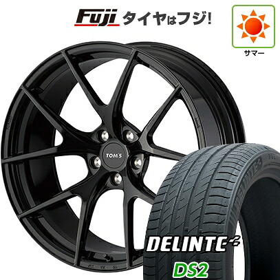 【新品国産車用5穴114.3】 夏タイヤ ホイール4本セット 235/35R19 デリンテ DS2(限定) TOMS トムス(トヨタ車専用) TWF03 8.5J 19インチ(送料無料)｜フジ スペシャルセレクション