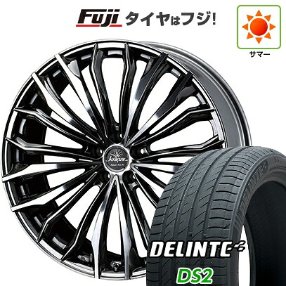 【新品国産車用5穴114.3】 夏タイヤ ホイール4本セット 225/45R19 デリンテ DS2(限定) WEDS ウェッズ クレンツェ フェルゼン 358EVO 8J 19インチ(送料無料)