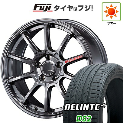 【新品国産車用5穴114.3】 夏タイヤ ホイール4本セット 245/45R19 デリンテ DS2(限定) SSR GT GTV05 8J 19インチ(送料無料)