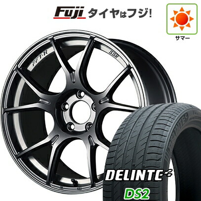 【新品国産車用5穴114.3】 夏タイヤ ホイール4本セット 235/35R19 デリンテ DS2(限定) SSR GT GTX02 8.5J 19インチ(送料無料)|フジ スペシャルセレクション