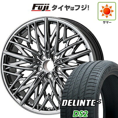 【新品国産車用5穴114.3】 夏タイヤ ホイール4本セット 245/40R20 デリンテ DS2(限定) WALD ヴァルド ジェニュインライン M-001 8J 20インチ(送料無料)