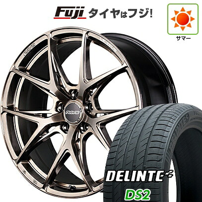 【新品国産車用5穴114.3】 夏タイヤ ホイール4本セット 235/35R19 デリンテ DS2(限定) RAYS レイズ ベルサス クラフトコレクション VV21S (XIJ) 8.5J 19インチ(送料無料)