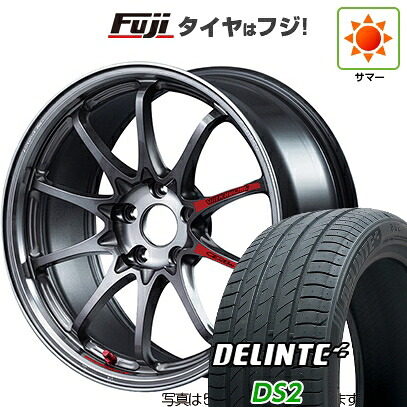 【新品国産車用5穴100】 夏タイヤ ホイール4本セット 215/45R17 デリンテ DS2(限定) RAYS レイズ ボルクレーシング CE28N-plus SL 7.5J 17インチ(送料無料)|フジ スペシャルセレクション