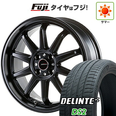 【新品国産車用5穴100】 夏タイヤ ホイール4本セット 215/45R17 デリンテ DS2(限定) ゴジゲン ファイヤーボールダブルアール 7J 17インチ(送料無料)|フジ スペシャルセレクション