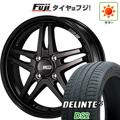【新品国産車用5穴100】 夏タイヤ ホイール4本セット 225/60R17 デリンテ DS2(限定) SSR GT GTV06 7J 17インチ(送料無料)