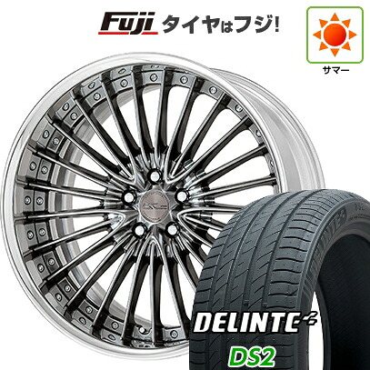 【新品国産車用5穴114.3】 夏タイヤ ホイール4本セット 235/35R19 デリンテ DS2(限定) WORK ワーク シュヴァート グラソン 8.5J 19インチ(送料無料)
