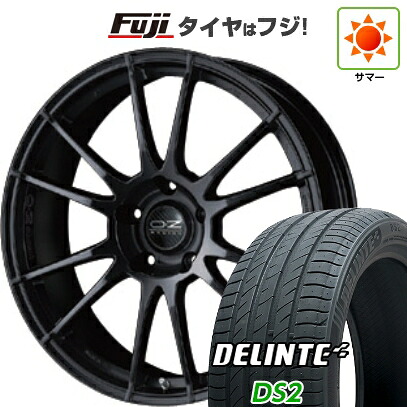 【新品国産車用5穴100】 夏タイヤ ホイール4本セット 245/45R19 デリンテ DS2(限定) OZ ウルトラレッジェーラHLT 8J 19インチ(送料無料) 194,250円