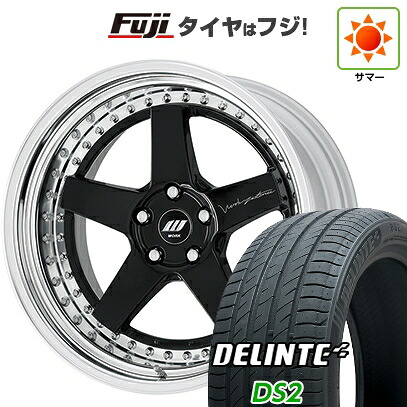 【新品国産車用5穴114.3】 夏タイヤ ホイール4本セット 245/40R19 デリンテ DS2(限定) WORK ワーク ジスタンス W5S S/W 8J 19インチ(送料無料)