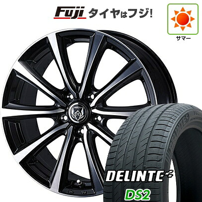 【新品国産車用5穴114.3】 夏タイヤ ホイール4本セット 205/65R15 デリンテ DS2(限定) WEDS ウェッズ ライツレー MS 6J 15インチ(送料無料)|フジ スペシャルセレクション