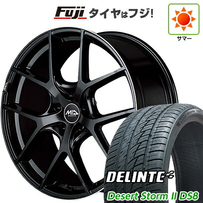 【新品国産車用5穴114.3】 夏タイヤ ホイール4本セット 225/35R20 デリンテ デザートストームII DS8(限定) MID WHEELS MID EXCLUSIVE 025F 8.5J 20インチ(送料無料)