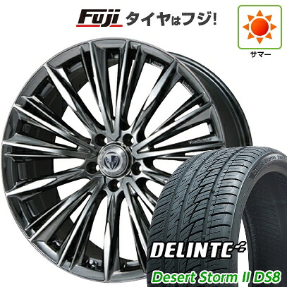 【新品国産車用5穴114.3】 夏タイヤ ホイール4本セット 225/35R20 デリンテ デザートストームII DS8(限定) RAYS レイズ ベルサス ストラテジーア ヴォウジェ 8.5J 20インチ(送料無料)