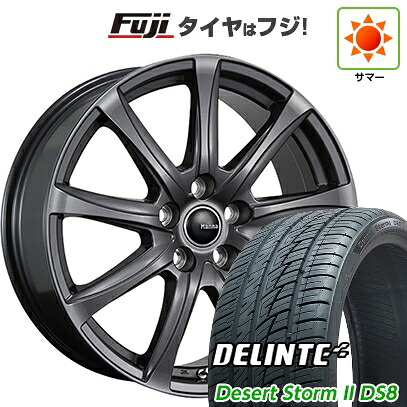 【新品国産車用5穴114.3】 夏タイヤ ホイール4本セット 225/35R20 デリンテ デザートストームII DS8(限定) TWS ハンナ TL9 トヨタ・レクサス専用 8.5J 20インチ(送料無料)|フジ スペシャルセレクション