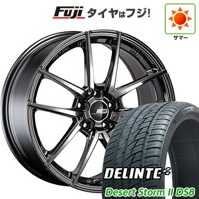 【新品国産車用5穴114.3】 夏タイヤ ホイール4本セット 225/35R20 デリンテ デザートストームII DS8(限定) SSR ライナー タイプ10モノブロック 8.5J 20インチ(送料無料)｜フジ スペシャルセレクション