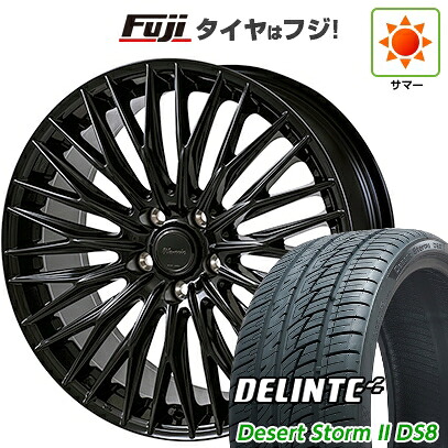 【新品国産車用5穴114.3】 夏タイヤ ホイール4本セット 225/35R20 デリンテ デザートストームII DS8(限定) モンツァ ワーウィック クライヴァー 8.5J 20インチ(送料無料)