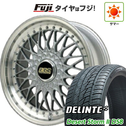 【新品国産車用5穴114.3】 夏タイヤ ホイール4本セット 225/35R20 デリンテ デザートストームII DS8(限定) BBS JAPAN SUPER RS 8.5J 20インチ(送料無料) 411,075円