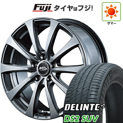 【新品国産車用5穴114.3】 夏タイヤ ホイール4本セット 235/50R18 デリンテ DS2 SUV(限定) MID WHEELS G10 7.5J 18インチ(送料無料)