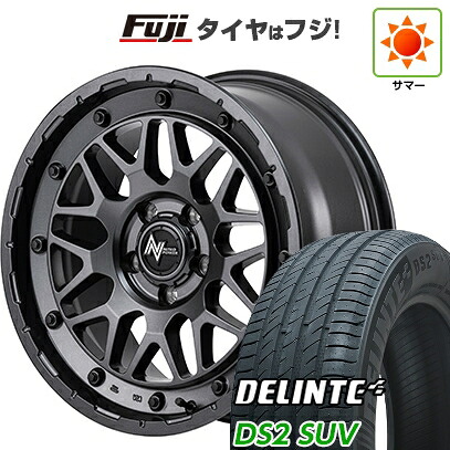 【新品国産車用5穴114.3】 夏タイヤ ホイール4本セット 235/50R18 デリンテ DS2 SUV(限定) MID WHEELS NITRO POWER M29 スティンガー 7J 18インチ(送料無料)|フジ スペシャルセレクション