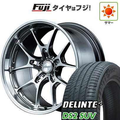 【新品国産車用5穴114.3】 夏タイヤ ホイール4本セット 235/55R20 デリンテ DS2 SUV(限定) RAYS レイズ ボルクレーシング G025 LC 8.5J 20インチ(送料無料)