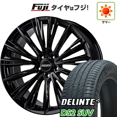 【新品国産車用5穴114.3】 夏タイヤ ホイール4本セット 225/55R18 デリンテ DS2 SUV(限定) RAYS レイズ ベルサス クラフトコレクション ヴォウジェ LIMITED (GX) 7J 18インチ(送料無料)