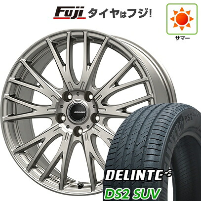 【新品国産車用5穴114.3】 夏タイヤ ホイール4本セット 225/60R18 デリンテ DS2 SUV(限定) コーセイ クレイシズ SE48 8J 18インチ(送料無料)