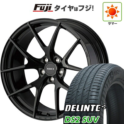 【新品国産車用5穴114.3】 夏タイヤ ホイール4本セット 235/55R20 デリンテ DS2 SUV(限定) TOMS トムス(トヨタ車専用) TWF03 8.5J 20インチ(送料無料)