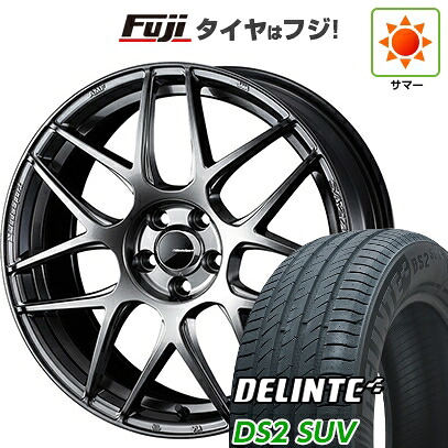 【新品国産車用5穴114.3】 夏タイヤ ホイール4本セット 255/45R20 デリンテ DS2 SUV(限定) WEDS ウェッズスポーツ SA-27R 8.5J 20インチ(送料無料)