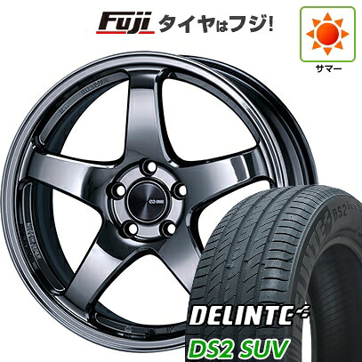 【新品国産車用5穴114.3】 夏タイヤ ホイール4本セット 225/55R18 デリンテ DS2 SUV(限定) ENKEI エンケイ PerformanceLine PF05 LIMITED EDITION 7.5J 18インチ(送料無料)