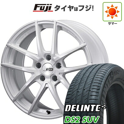 【新品国産車用5穴114.3】 夏タイヤ ホイール4本セット 225/55R18 デリンテ DS2 SUV(限定) SSR ライナー タイプ10モノブロック 7.5J 18インチ(送料無料)