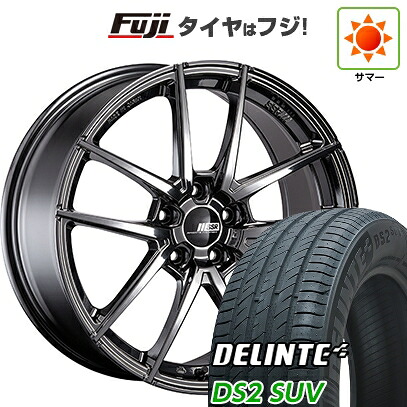 【新品国産車用5穴114.3】 夏タイヤ ホイール4本セット 235/55R20 デリンテ DS2 SUV(限定) SSR ライナー タイプ10モノブロック 8.5J 20インチ(送料無料)