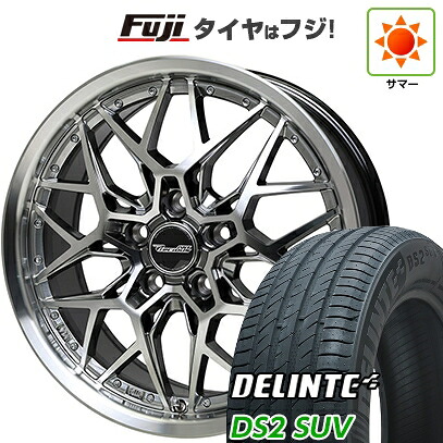 【新品国産車用5穴114.3】 夏タイヤ ホイール4本セット 225/55R18 デリンテ DS2 SUV(限定) ホットスタッフ プレシャス アストM5 7J 18インチ(送料無料)｜フジ スペシャルセレクション
