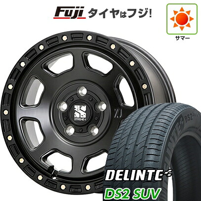 【新品国産車用5穴114.3】 夏タイヤ ホイール4本セット 235/50R18 デリンテ DS2 SUV(限定) MLJ エクストリームJ XJ07 8J 18インチ(送料無料) 97,185円