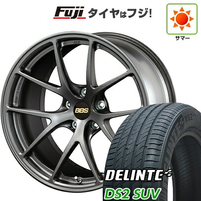 【新品国産車用5穴114.3】 夏タイヤ ホイール4本セット 225/60R18 デリンテ DS2 SUV(限定) BBS JAPAN RI-A 8J 18インチ(送料無料)|フジ スペシャルセレクション