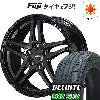 【新品国産車用5穴114.3】 夏タイヤ ホイール4本セット 235/50R18 デリンテ DS2 SUV(限定) SSR GT GTV06 8J 18インチ(送料無料)|フジ スペシャルセレクション