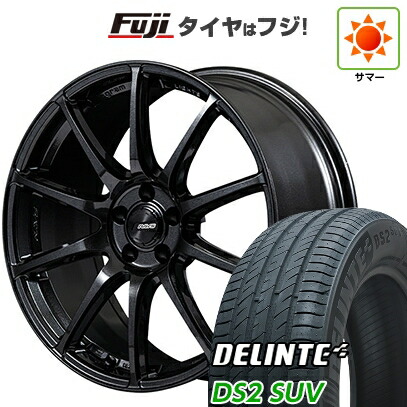 【新品国産車用5穴114.3】 夏タイヤ ホイール4本セット 225/60R18 デリンテ DS2 SUV(限定) RAYS レイズ グラムライツ 57TR 8J 18インチ(送料無料)