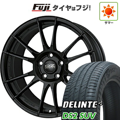 【新品国産車用5穴114.3】 夏タイヤ ホイール4本セット 225/55R18 デリンテ DS2 SUV(限定) OZ ウルトラレッジェーラ 7.5J 18インチ(送料無料)