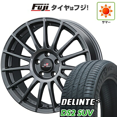 【新品国産車用5穴114.3】 夏タイヤ ホイール4本セット 225/60R18 デリンテ DS2 SUV(限定) OZ スーパーツーリズモ TGR-WRT 8J 18インチ(送料無料)|フジ スペシャルセレクション