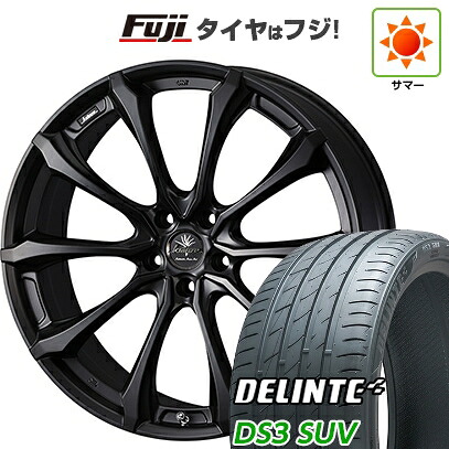【新品国産車用5穴114.3】 夏タイヤ ホイール4本セット 265/35R22 デリンテ DS3 SUV(限定) WEDS ウェッズ クレンツェ ヴェルサム 030EVO 9J 22インチ(送料無料)