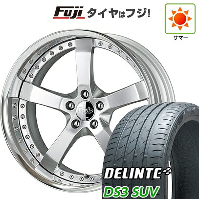 【新品国産車用5穴114.3】 夏タイヤ ホイール4本セット 265/35R22 デリンテ DS3 SUV(限定) WORK ワーク エクイップ E05 9J 22インチ(送料無料)