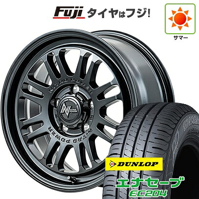 【新品国産車用5穴114.3】 夏タイヤ ホイール4本セット 215/60R17 ダンロップ エナセーブ EC204 MID WHEELS NITRO POWER M16 アサルト 7J 17インチ(送料無料)|フジ スペシャルセレクション