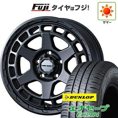 【新品国産車用5穴114.3】 夏タイヤ ホイール4本セット 215/60R17 ダンロップ エナセーブ EC204 WEDS ウェッズアドベンチャー マッドヴァンス X タイプS 7J 17インチ(送料無料)｜フジ スペシャルセレクション