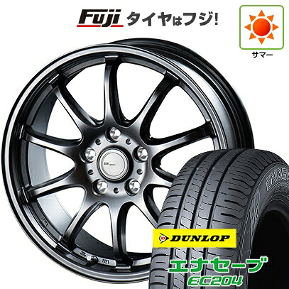 【新品国産車用5穴114.3】 夏タイヤ ホイール4本セット 215/60R17 ダンロップ エナセーブ EC204 ビッグウエイ BWスポーツ ZT10 7J 17インチ(送料無料)｜フジ スペシャルセレクション