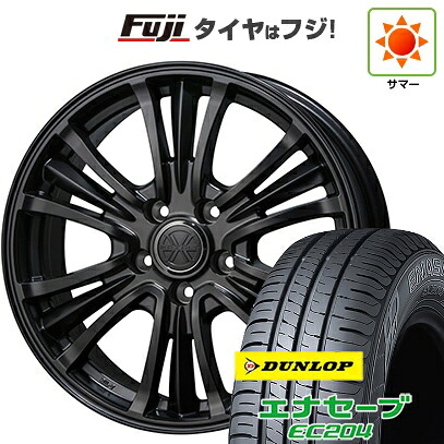 【新品国産車用5穴114.3】 夏タイヤ ホイール4本セット 215/60R17 ダンロップ エナセーブ EC204 トピー バザルト-X タイプ2 7J 17インチ(送料無料)