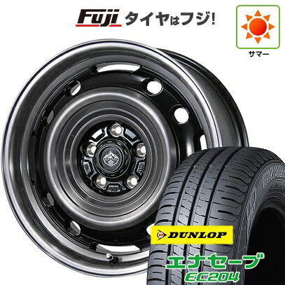【新品国産車用5穴114.3】 夏タイヤ ホイール4本セット 215/60R17 ダンロップ エナセーブ EC204 トピー ランドフット XFG 数量限定 7J 17インチ(送料無料)
