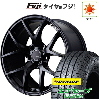【新品国産車用5穴114.3】 夏タイヤ ホイール4本セット 215/60R17 ダンロップ エナセーブ EC204 SSR GT GTV03 7J 17インチ(送料無料) 104,335円