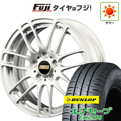 【新品国産車用5穴114.3】 夏タイヤ ホイール4本セット 205/60R16 ダンロップ エナセーブ EC204 BBS JAPAN RE-L2 7J 16インチ(送料無料)